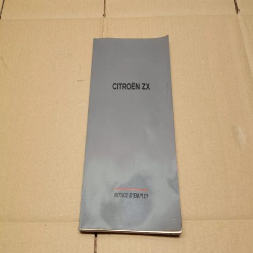 Notice d'utilisation Manuel Mode d'emploi CITROEN ZX