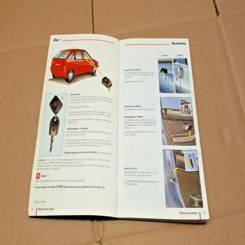 Notice d'utilisation Manuel Mode d'emploi CITROEN ZX