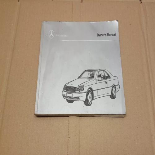 Notice utilisation livret Manuel Mode d'emploi MERCEDES C140 CLASSE S en anglais