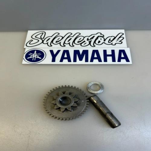 pignon axe démarreur yamaha 2HT-15512-00 90387-125Y0 5H0-15521-00 tw sr 125