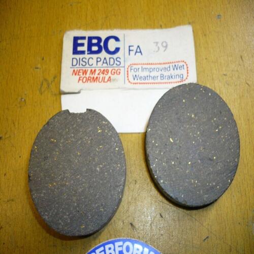 plaquette frein EBC FA39 kawasaki 125 A1 A4 77 81 Z 200 A1 A5  suzuki gt zr 50