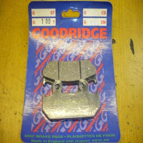 plaquette frein goodridge g100t honda xrv 750 africa twin 90 91 cbr 600 f 91 93