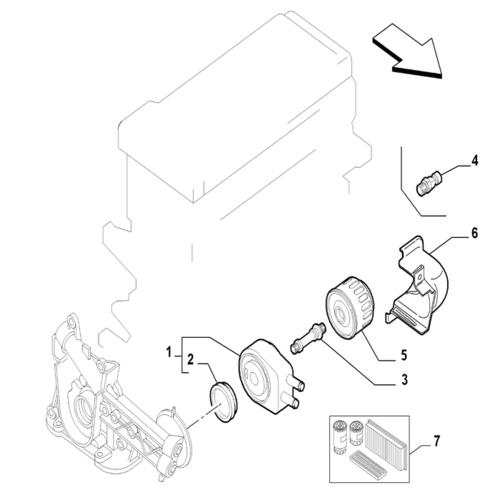 tole protection filtre a huile fiat bravo ref 51810225