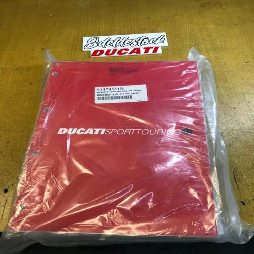workshop manual JAPAN english ducati sporttouring st3 2004 91470531d