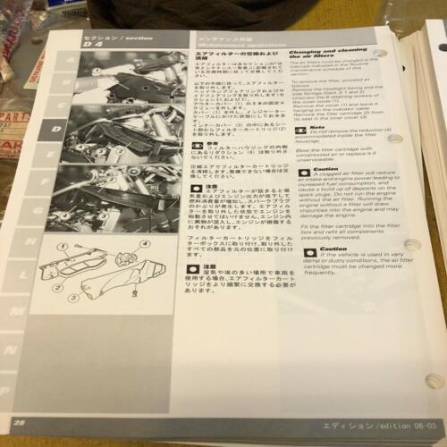 workshop manual JAPAN english ducati superbike 998 r 2002 91470401d