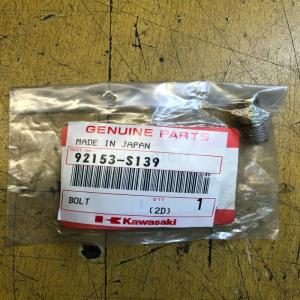 1 boulon butée suzuki 25671-01011 dl dr dr-z gs gsf kawasaki 92153-s139 klv 1000