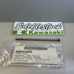 1 boulon demarreur kawasaki 92150-1138 en er ex kle gpz 500 kef klf 300