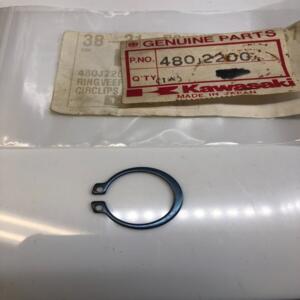 1 circlip 22mm kawasaki 480j2200 kd ke klf ks kvf kx kz vn gpx gpz gt z zl zr zx