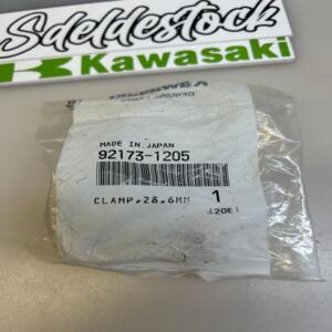 1 collier 28.6mm kawasaki 92173-1205 kaf 820 1000 mule
