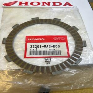 1 disque garni embrayage honda 22201-mas-e00 cb 900 cbr 600 900 vfr 800