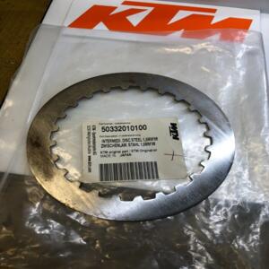 1 disque lisse 1,5mm  125/98 ktm 50332010100 125 exc sx sxs 150 sx 200 exc