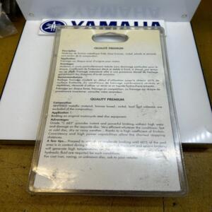 1 jeu plaquettes carbone lorraine yamaha service rapide sd15015 s1 4KG-25805-00