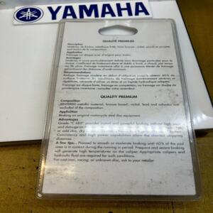 1 jeu plaquettes carbone lorraine yamaha service rapide sd15157 s1