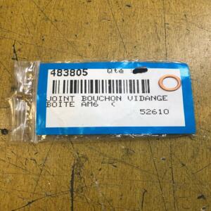 1 joint bouchon vidange boite minarelli am6  8x12mm