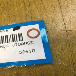 1 joint bouchon vidange boite minarelli am6  8x12mm