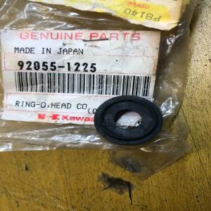 1 joint torique vis couvre culasse kawasaki 92055-1225 gpz zxr 400 gtr kle klr