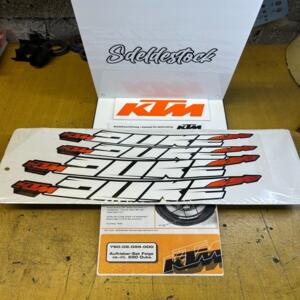 1 kit 4 stickers jante avant arriere ktm 76009099000 690 duke