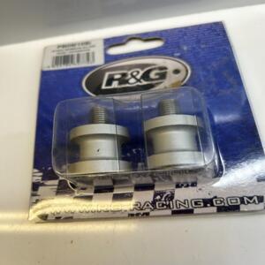 1 paire diabolo bras oscillant r&g m10 argent R&g racing KAWASAKI