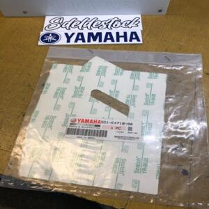 1 protection thermique échappement yamaha 5d1-e4718-00 ybr 250 2007 2009 2011