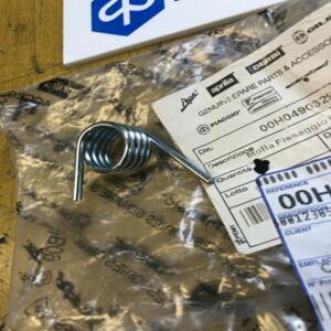1 ressort repose pied derbi gilera aprilia 00h04903292 rcr rx senda smt sx terra