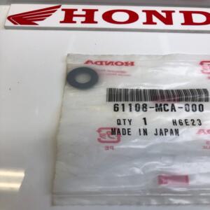 1 rondelle caoutchouc honda 61108-mca-000 cbr 500 r ra ctx 700 gl 1800 gold wing