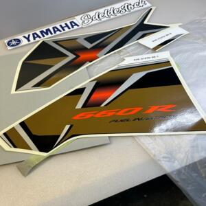 1 sticker autocollant graphic scoop droit yamaha 5vk-2137d-30 xt 660 r 2007