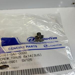 1 VIS CRUCIFORME 6X14 DAELIM 90001-sab-0000 daystar 250 s 300 s3 125