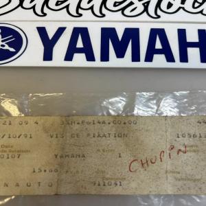 1 vis fixation carénage yamaha 3SH-F614A-00 TDR 125 1991 3SH1 TDR 125 1991 3XD1