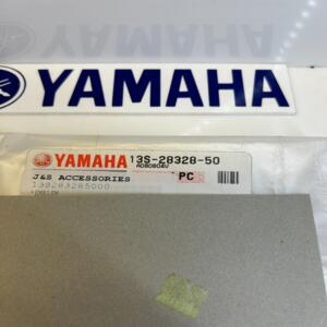1 x sticker autocollant emblème r6 yamaha 13s-28328-50 yzf-r6 2009 vivid red coc