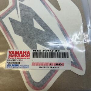 1 x sticker autocollant graphic 5 yamaha 5he-f174j-20 yq 50 aerox 2000