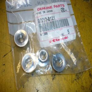 1x écrou échappement 8mm Kawasaki 92210-0121 1400 gtr z 750 900 1000 zx-10r zx6r