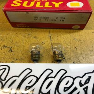 2 ampoule feu arrière m 1250 shpere 15 6v 1,8w e10 Motobécane Motoconfort  MBK