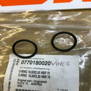 2 x joint torique 18x2 nbr 70 ktm 0770180020 105 1050 1090 1190 rc8 125 200 790
