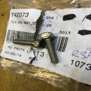 2 x vis M6X1,00-25 peugeot xps xr6 elyseo elystar jet force ludix vivacity xrace