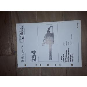 manuel atelier tronçonneuse Husqvarna 254