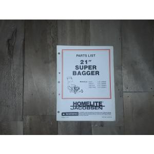 manuel atelier tondeuse Homelite  21''superbagger