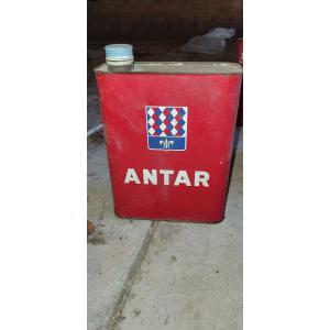 Ancien bidon d'huile Antar Collection Garage