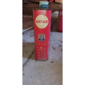 Ancien bidon d'huile Antar Collection Garage