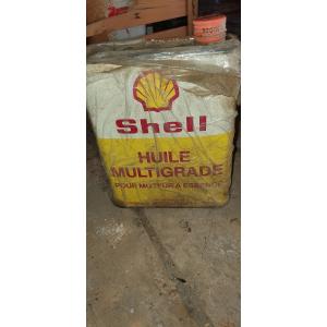 Ancien bidon d'huile SHELL MULTIGRADE Collection