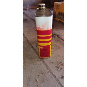 Ancien bidon d'huile SHELL HUILE MULTIGRADE
