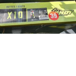 BOTTES SHOT RACE GEAR X10 TAILLE 39