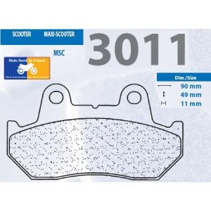 Plaquettes de frein Carbone Lorraine type 3011 MSC