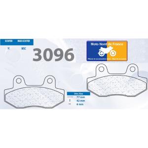 Plaquettes Carbone Lorraine de frein avant - Kymco 125 Jetix 2008+