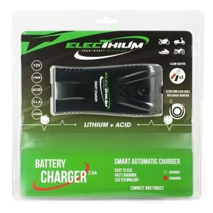Chargeur pour batterie Lithium et Acide - Moto et Scooter