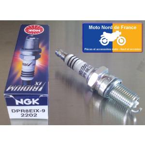 4 bougies NGK iridium DPR8EIX-9 - Honda VT 600 C Shadow 1989-2005