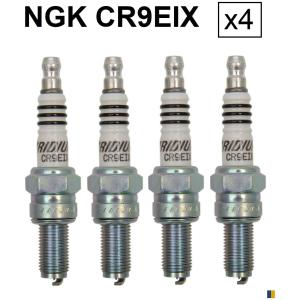 4 bougies NGK iridium CR9EIX - Yamaha FZ1 N/S Fazer 2006-2015