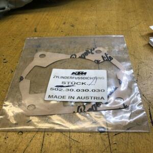 50230030030 JOINT DE CYLINDRE 0,30mm KTM 125 sx 1995 125 exc 1997 marzocchi