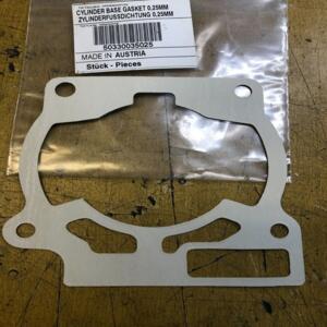 50330035025 JOINT EMBASE cylindre 0,25 MM KTM 125 exc supermoto sx sxs 200 exc