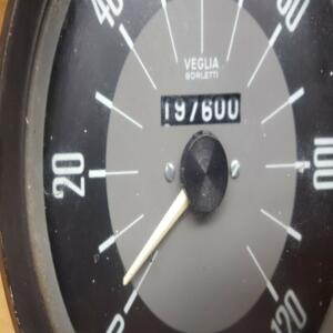 ANCIEN COMPTEUR VEGLIA BORLETTI 120 Km/h  diametre 15 cm