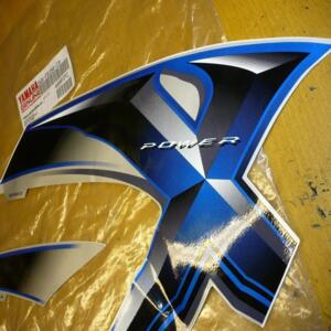 autocollant flanc droit  yamaha mbk x-power xpower 50 2004 5wx-f8390-c0